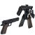 Трансформер 2в1 Bondibot Робот-пистолет Кольт M1911 Bondibon ВВ5903 Трансформер 2в1 Bondibot Робот-пистолет Кольт M1911 Bondibon ВВ5903